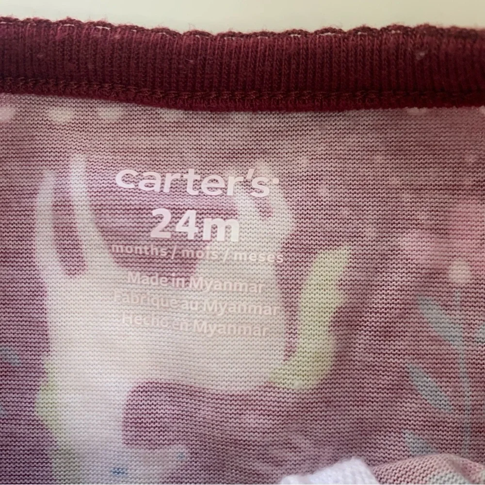 Carter's Kids Pajama Set - Pink, Orange, and Purple